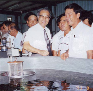 Super intensive recirculating eel culture systems in Taiwan