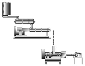 Density control of extruded marine fish feeds