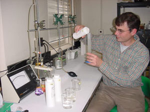 Anion-cation balance in water