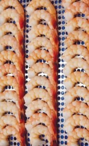 Forced convection: Improved cooking method for shrimp