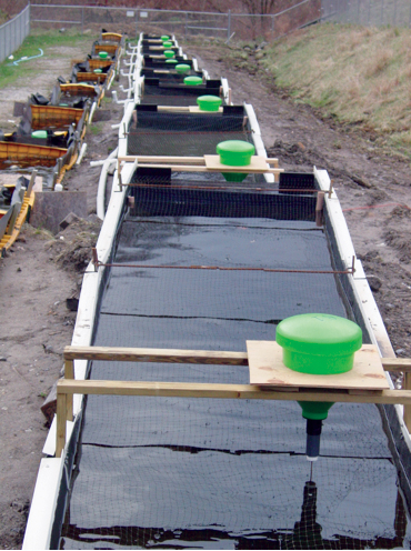 Article image for Plastic tanks compare well to concrete in trout trial