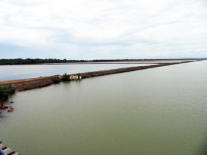 Atmospheric pollution affects water quality