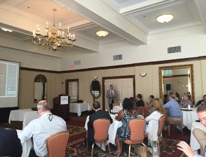 Networking and defending farmed fish at Seafood 1on1