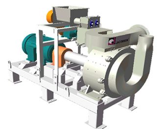 Feed formulas high in protein and fat, yet lower in fiber, work well on air-swept pulverizers. Illustration courtesy of Carter Day International.