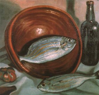 Dali_Still LIfe Fish with Red Bowl_full