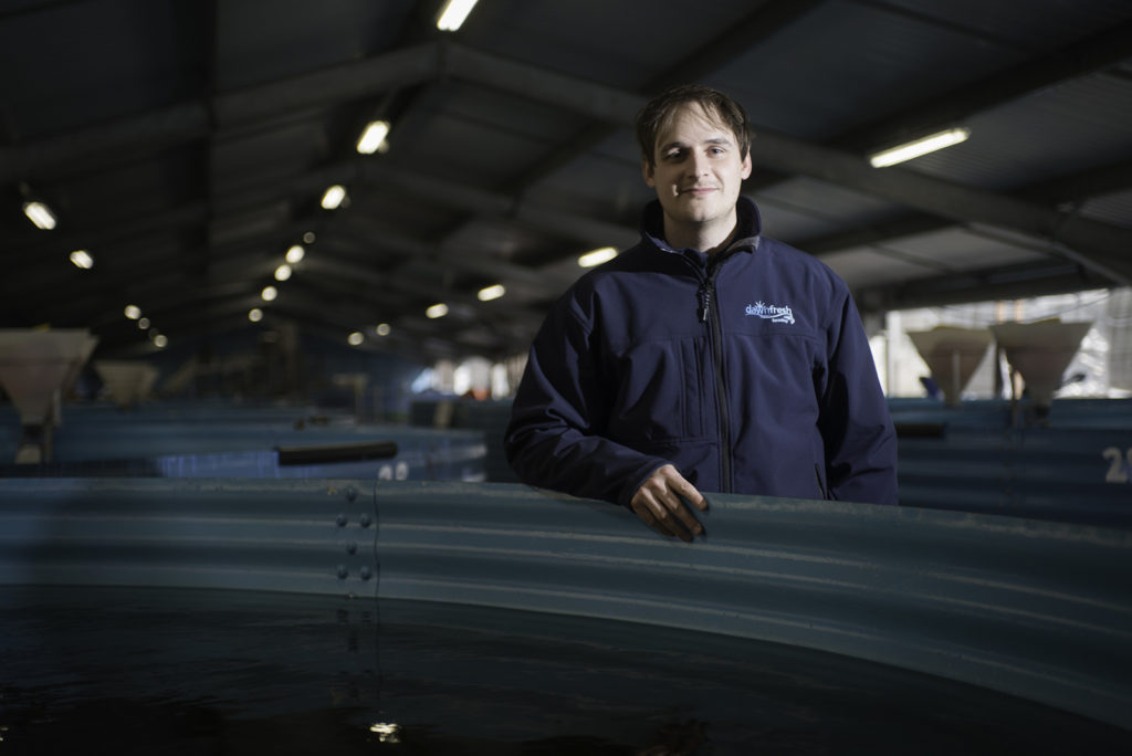 Article image for On the Job: Young fish veterinarian holds a hopeful outlook