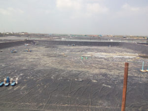 Appraising pond liners for shrimp culture