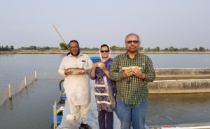 In-pond raceway systems introduced in Pakistan